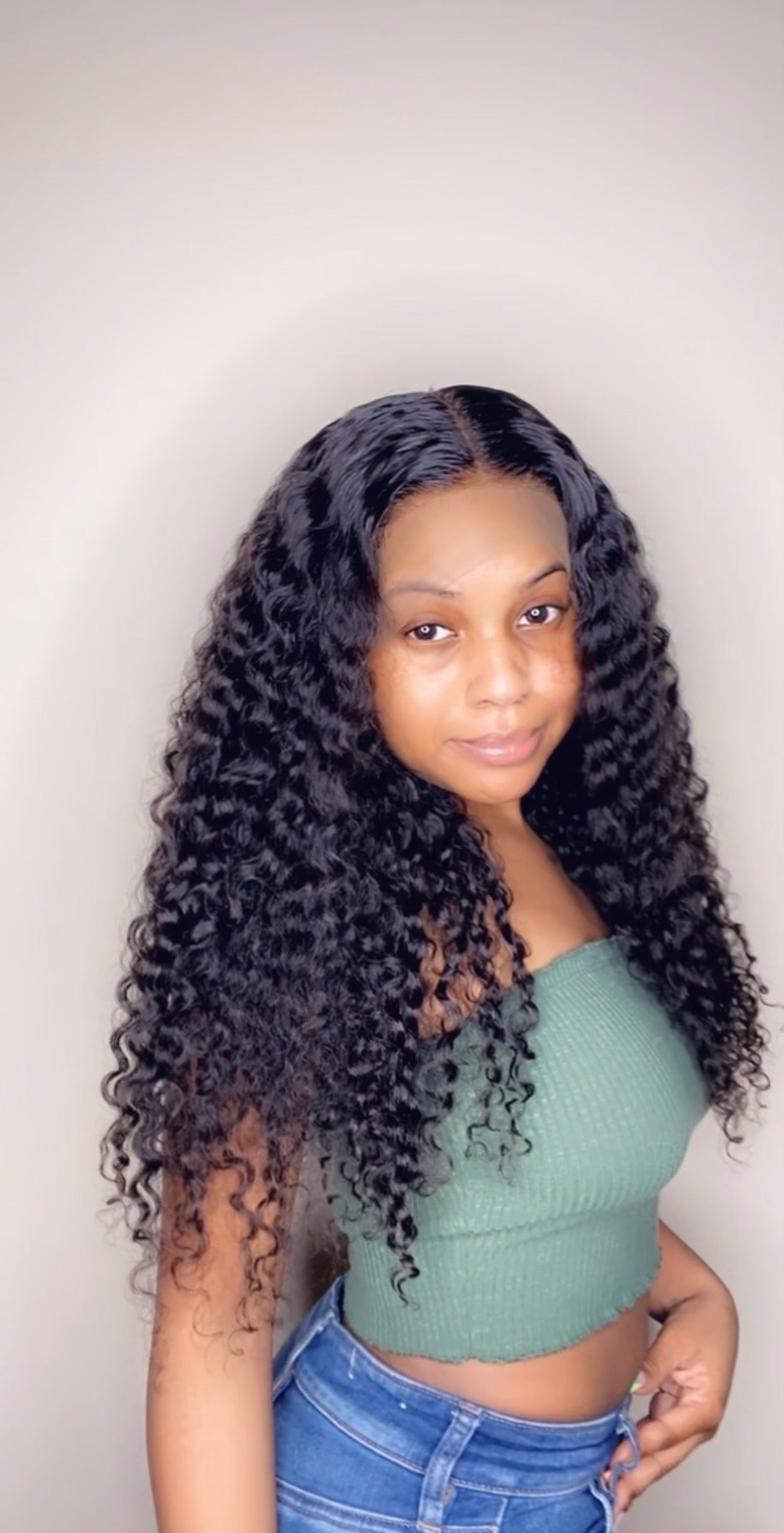 13x6 FRONTAL SISTER (Curly)
